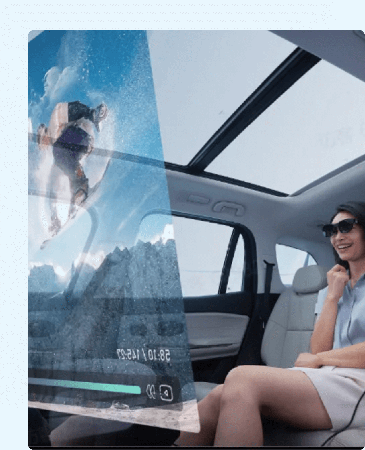 车内巨幕呈现 观影更享受-伟德国际1946